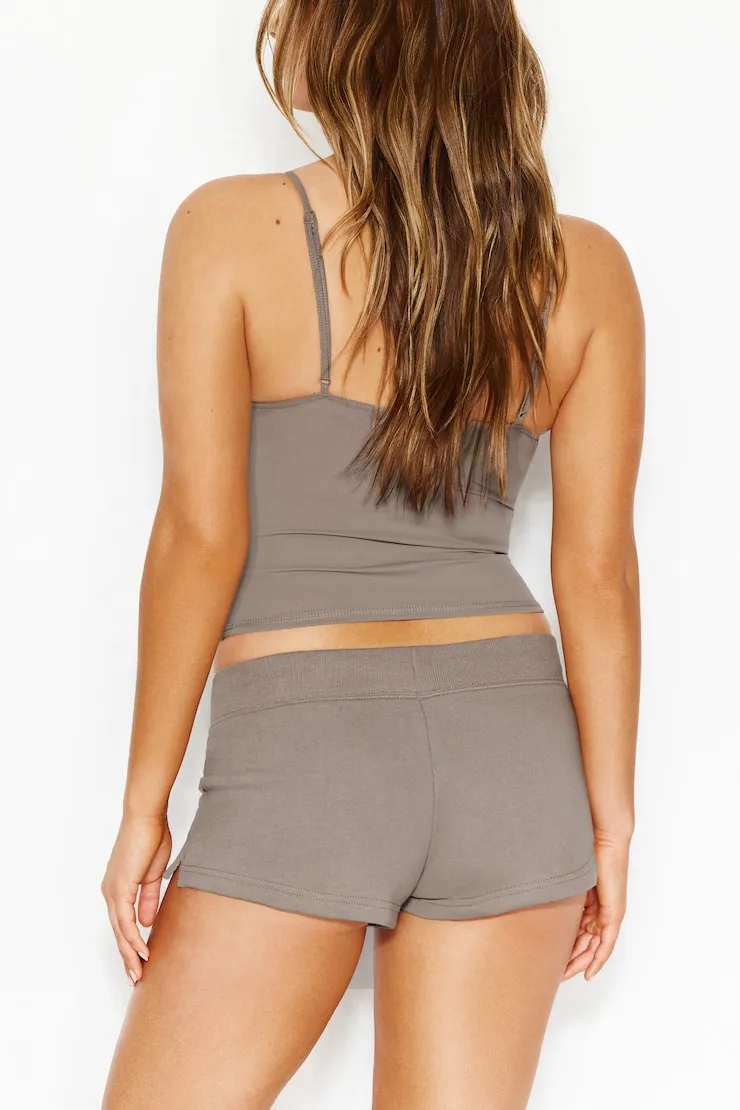 SoftTerry Micro Shorts - Garage - Beige - Women Clothing sold by Garage product image thumbnail 3