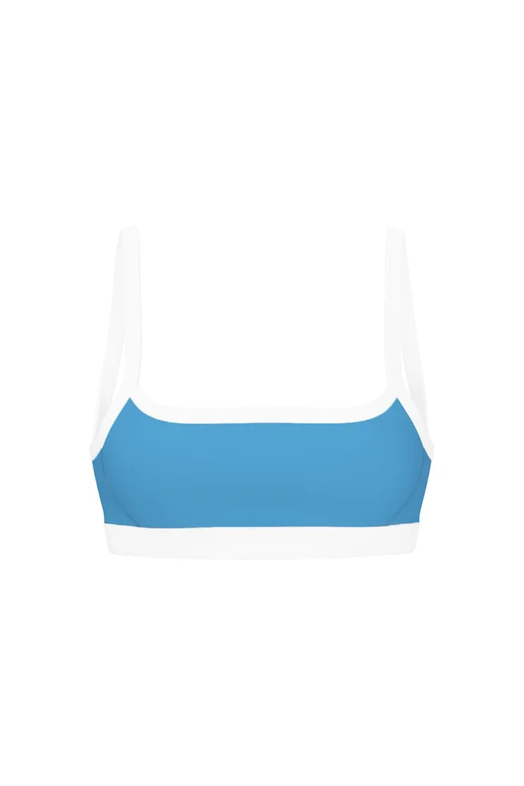 Active Low Back Micro Bra - Garage - Blue - Women Clothing sold by Garage product image thumbnail 2