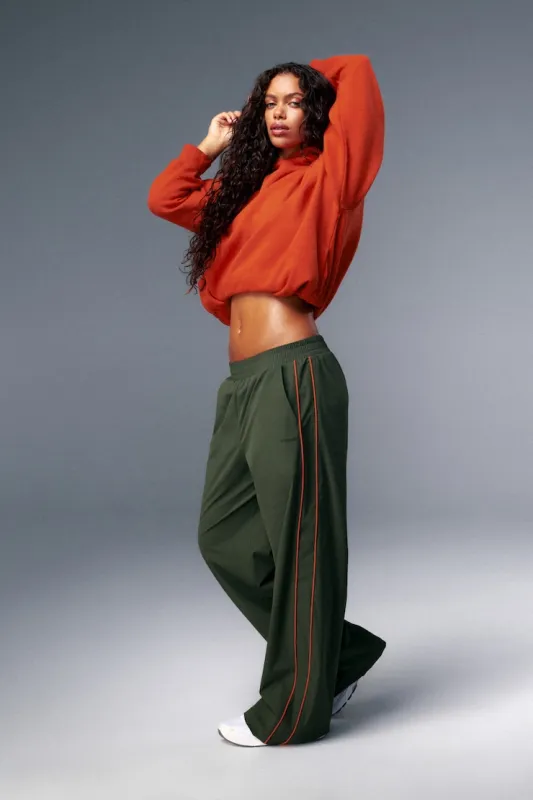Studio Track Pants - Garage - Green - Women Clothing made by Garage