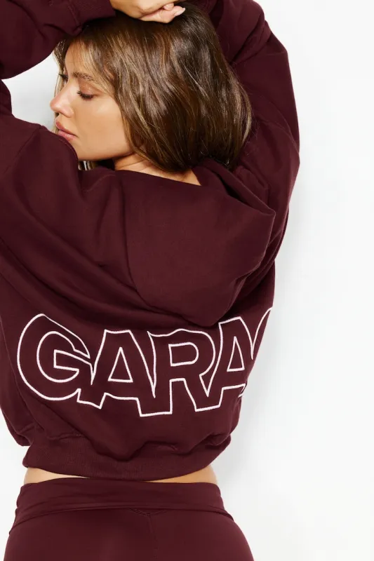 UltraFleece Hoodie - Garage - Red - Women Clothing made by Garage