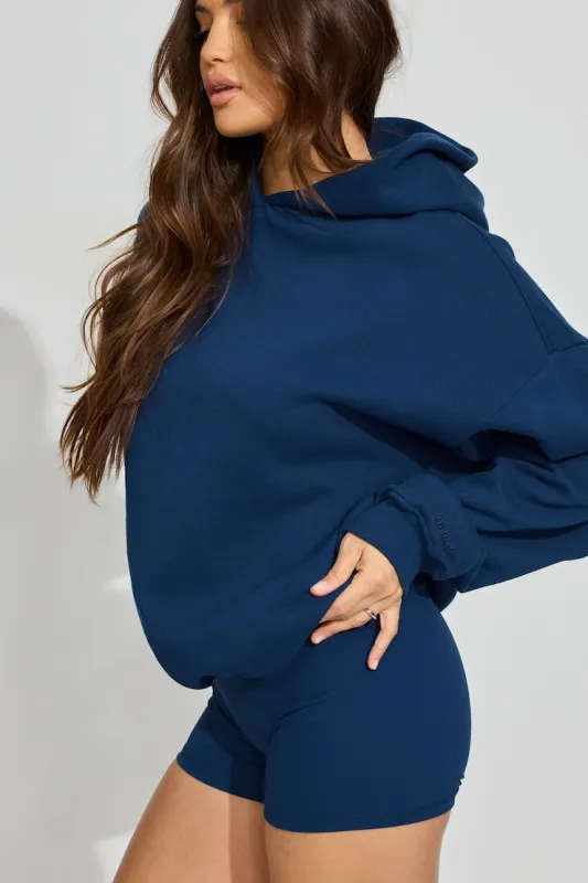 UltraFleece Hoodie - Garage - Navy - Women Clothing made by Garage