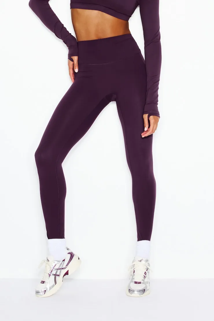 Perfect Peach™ Active Leggings - Garage - Purple - Women Clothing sold by Garage product image thumbnail 3