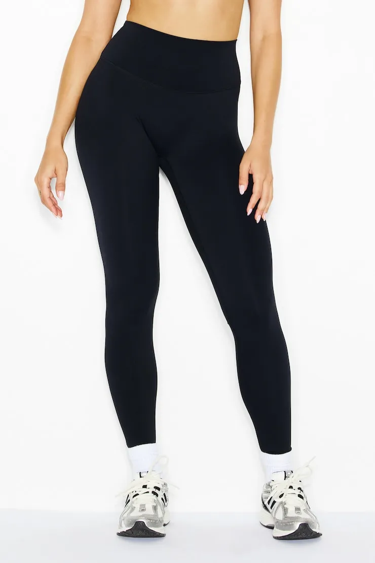 Perfect Peach™ Active Leggings - Garage - Black - Women Clothing sold by Garage product image thumbnail 3