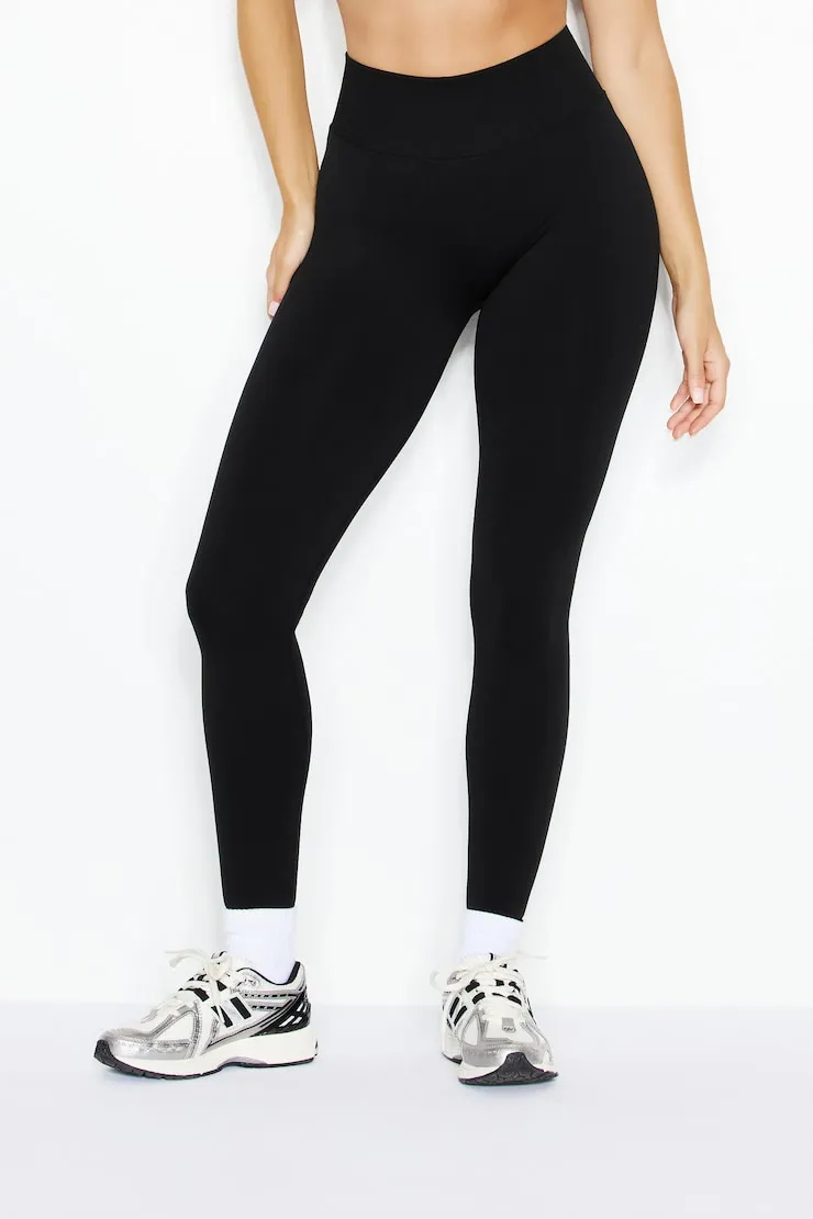 Active Seamless Leggings - Garage - Black - Women Clothing sold by Garage product image thumbnail 3