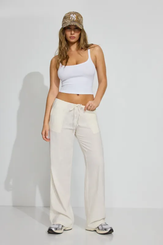 Clean Linen Pants made by Garage