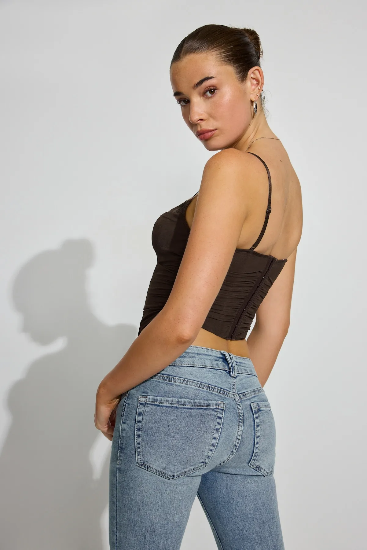 Ally Mesh Peekaboo Bustier sold by Garage product image thumbnail 4