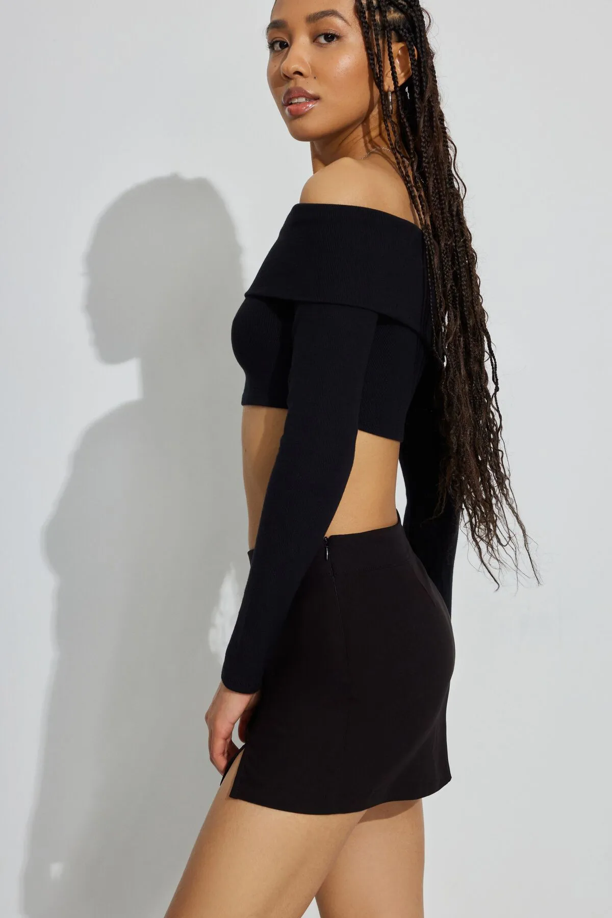 That's Hot Mini V Waist Skort sold by Garage product image thumbnail 3