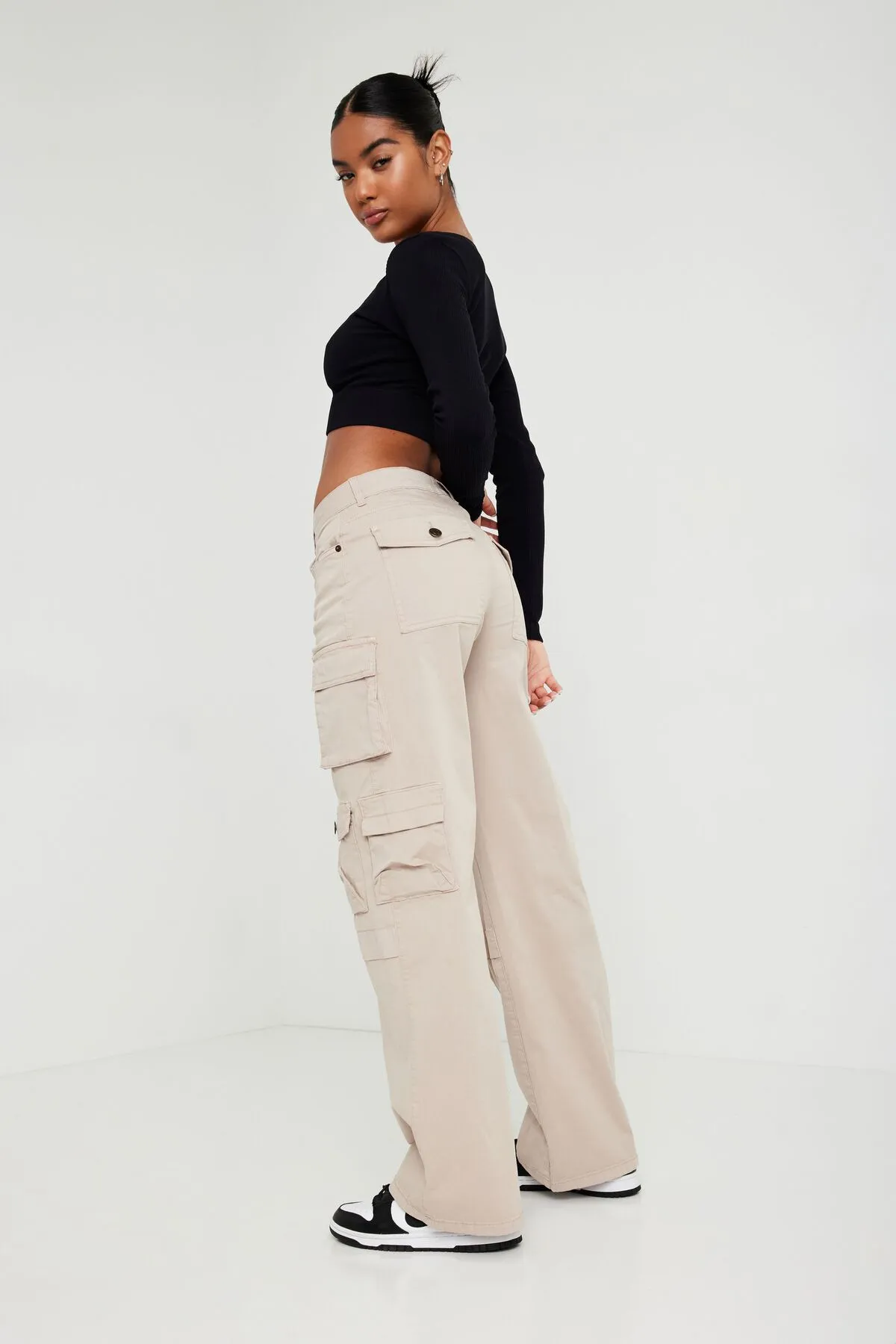 Carter Low Rise Wide Cargo Pant sold by Garage product image thumbnail 3