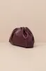 Fashionable Favorite Plum Woven Ruched Oversized Clutch sold by Lulus