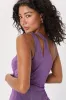 Fabulous Forever Purple One-Shoulder Cutout Tulip Midi Dress sold by Lulus