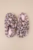 Socozee Mauve Multi Leopard Faux Fur Flatform Slippers sold by Lulus