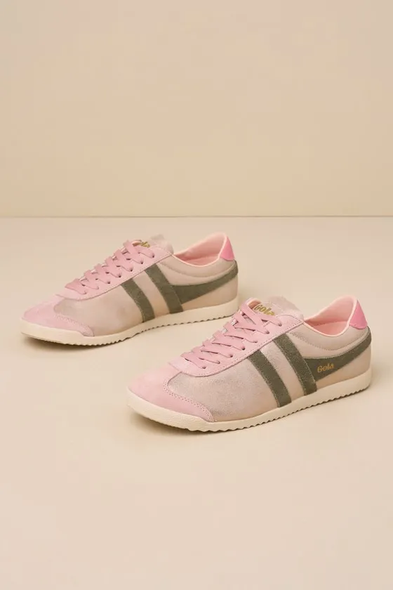 Bullet Blaze Rose Gold Color Block Leather Sneakers sold by Lulus product image thumbnail 2