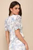 Positively Beloved Ivory Floral Embroidered Tie-Front Top sold by Lulus