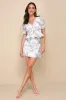 Positively Beloved Ivory Floral Embroidered Tie-Front Top sold by Lulus