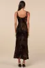 Effortlessly Refined Black Velvet Burnout Maxi Dress sold by Lulus