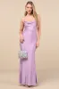 Cute Definition Lavender Slinky Knit Cowl Neck Maxi Dress sold by Lulus
