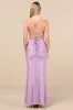 Cute Definition Lavender Slinky Knit Cowl Neck Maxi Dress sold by Lulus