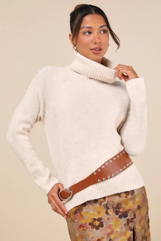 Boho Element Brown Studded Wide Belt sold by Lulus