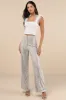 Fabulous Attraction White Feather Cropped Tank Top sold by Lulus