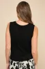 Clean Aesthetic Black Sweater Knit Tank Top sold by Lulus
