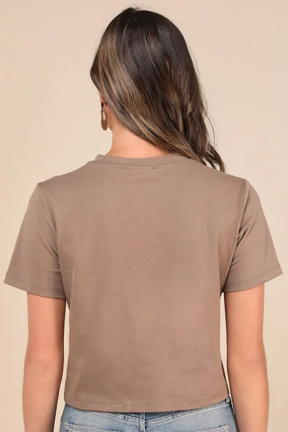 Wild Wild Style Light Brown Cowboy Boot Graphic Tee sold by Lulus product image thumbnail 3