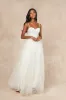 Ethereal Romance White Sleeveless Embroidered Bustier Maxi Dress sold by Lulus