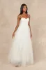 Ethereal Romance White Sleeveless Embroidered Bustier Maxi Dress sold by Lulus