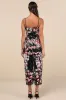 Stunning Impact Black Sheer Embroidered Floral Sequin Midi Dress sold by Lulus