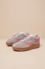 Club C Double Revenge Gritty Grey Suede Leather Sneakers sold by Lulus