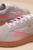 Club C Double Revenge Gritty Grey Suede Leather Sneakers sold by Lulus