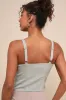 Utterly Eye-Catching Sage Green Bustier Tank Top sold by Lulus