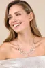 Major Dazzle Gold Rhinestone Statement Necklace sold by Lulus