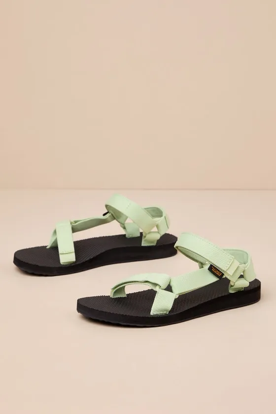 Original Universal Reed Green Sandals sold by Lulus
