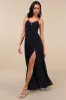 Marveled Beauty Navy Sleeveless Tie-Front Maxi Dress sold by Lulus