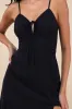 Marveled Beauty Navy Sleeveless Tie-Front Maxi Dress sold by Lulus