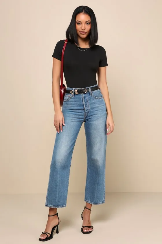 Kinship Black Ribbed Bodysuit sold by Lulus product image thumbnail 3