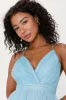 Enchanting Allure Light Blue Sparkly Tulle Maxi Dress sold by Lulus