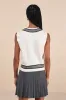 Exquisite Potential Ivory Striped Sweater Vest Top sold by Lulus