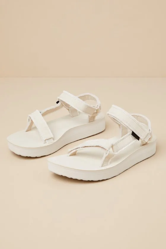 Midform Universal Birch Canvas Sandals sold by Lulus product image thumbnail 3