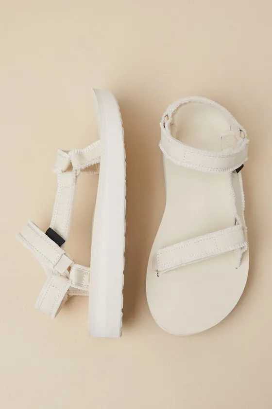 Midform Universal Birch Canvas Sandals sold by Lulus product image thumbnail 4