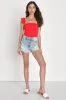 Sunny Mindset Red Ruffled Strap Tank Top sold by Lulus