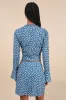 Adorable Composure Blue Floral Mini Skirt sold by Lulus