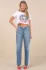Baggy Dad Pieced Medium Wash Wide-Leg Jeans sold by Lulus