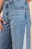 Baggy Dad Pieced Medium Wash Wide-Leg Jeans sold by Lulus