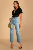 Properly Trendy Black Mesh Puff Sleeve Bodysuit sold by Lulus