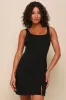Always Admired Black Sleeveless Mini Dress sold by Lulus