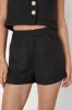 Perfect Company Black Tweed High Waisted Shorts sold by Lulus