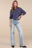 Positive Affirmations Blue Loose Knit Sweater sold by Lulus