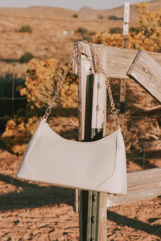 Charismatic Charm Bone Chain Strap Shoulder Bag sold by Lulus