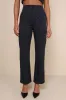 Confident Appeal Navy Blue Pinstripe High-Rise Pants sold by Lulus